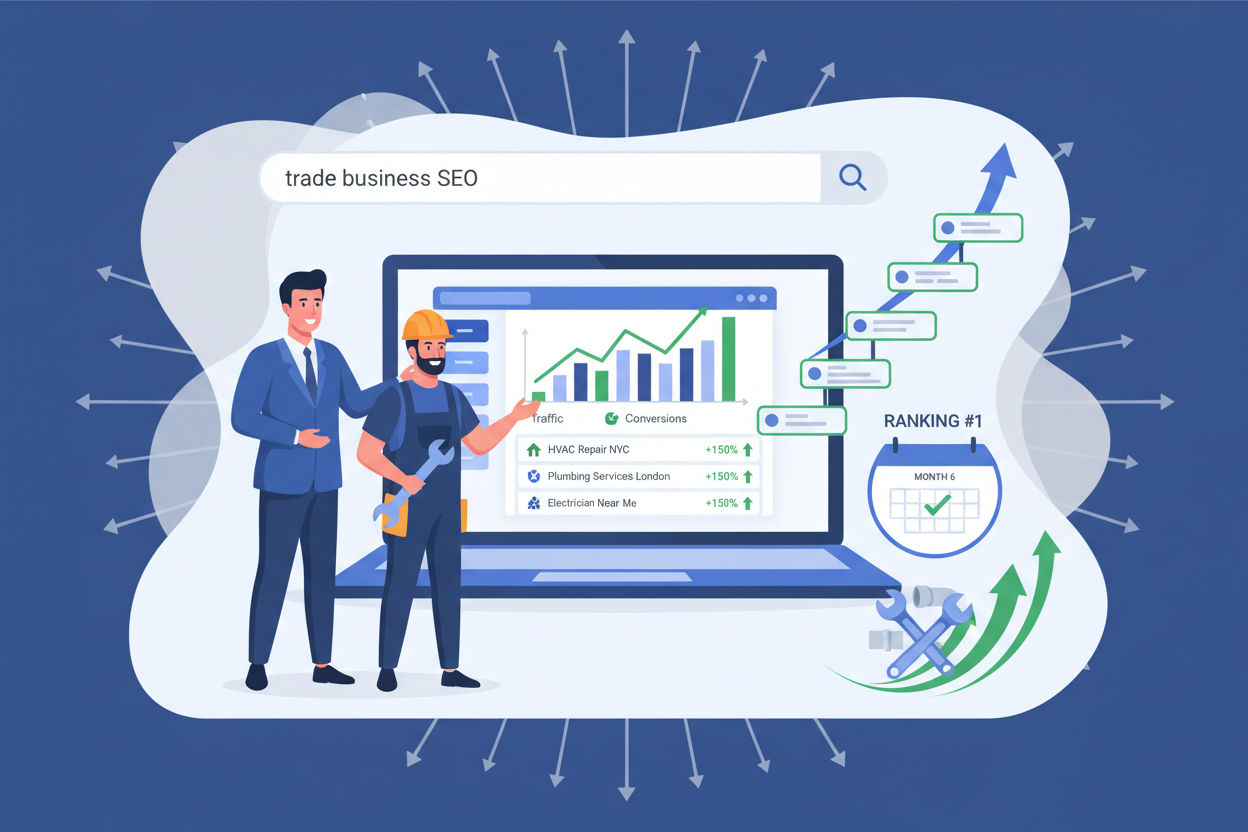 6-Month SEO Growth Package for Trade Businesses